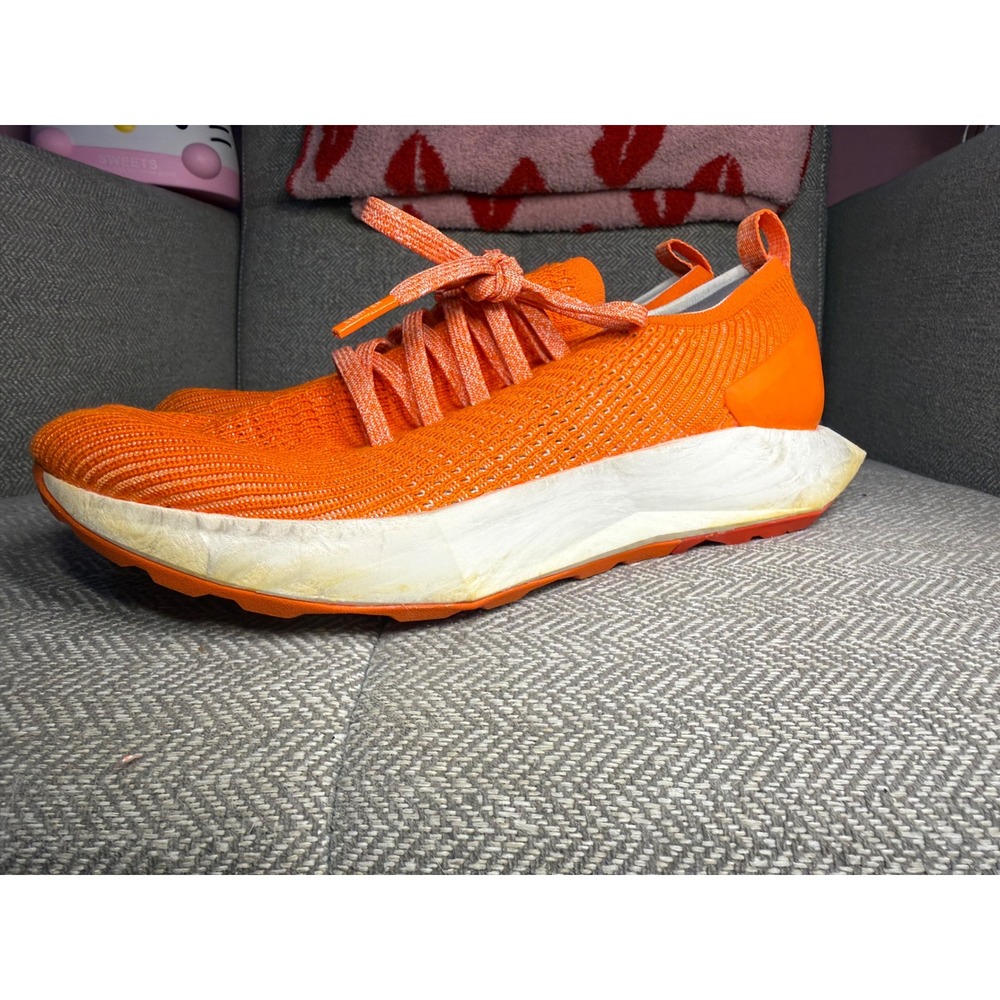 Allbirds Tree Flyer Orange Knit Running Shoes Mens 8 TF M8 Sneakers